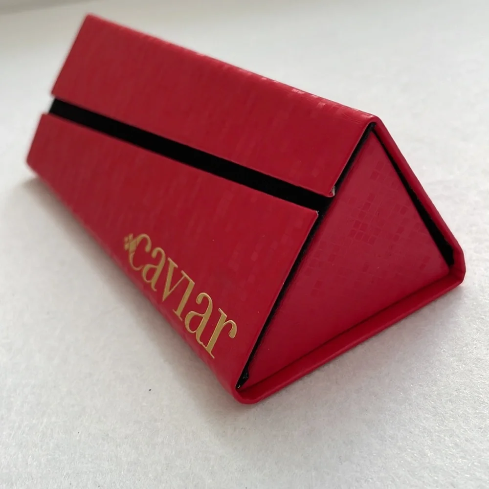 NEW Caviar Small Glasses Case